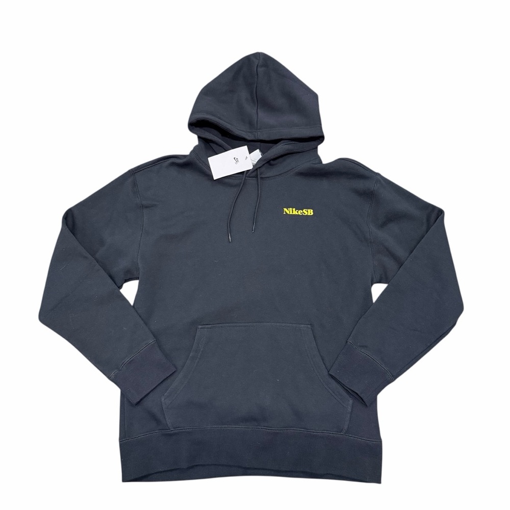 Nike SB Black Graphic Back Hoodie Men’s Large NWT Skateboarding